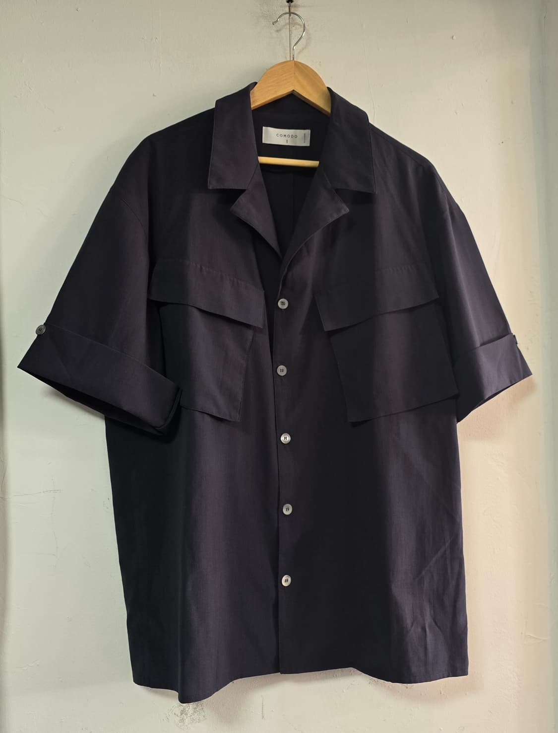 코모도 남자반팔셔츠110 XL(거의새것) 구입가 9만원 상품이미지1