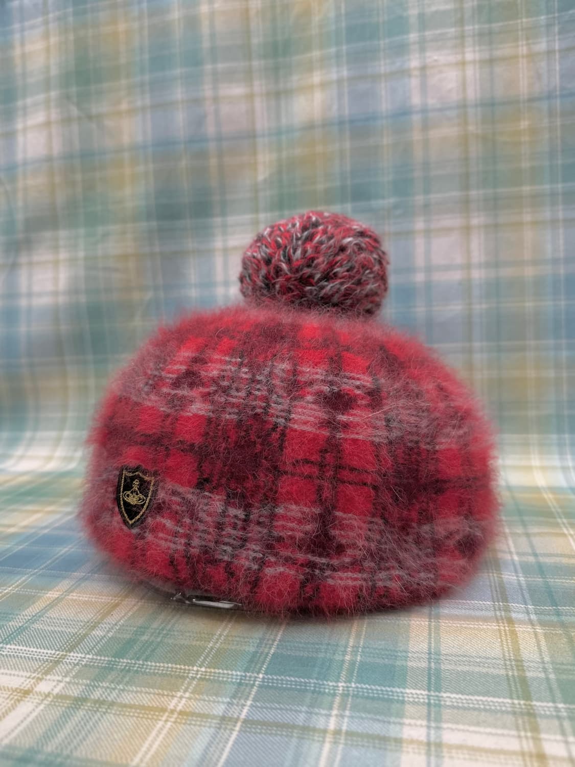 vivianne westwoo Check pattern hat 상품이미지2