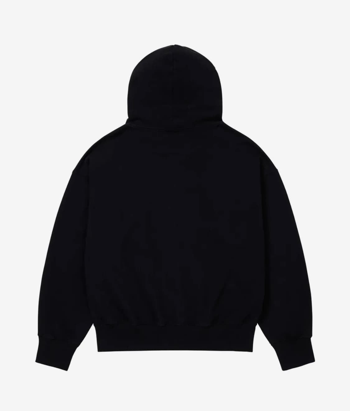 웰빙익스프레스 후드집업 Logo Patch Zip Up Black (M) 상품이미지2