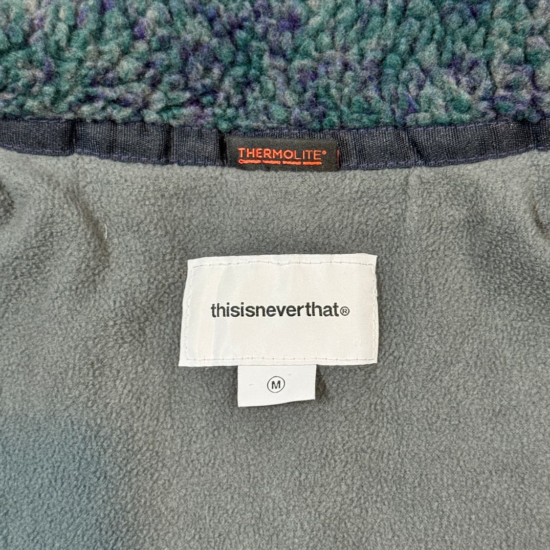 M) 디스이즈네버댓 쉐르파 플리스 집업 자켓 상품이미지8