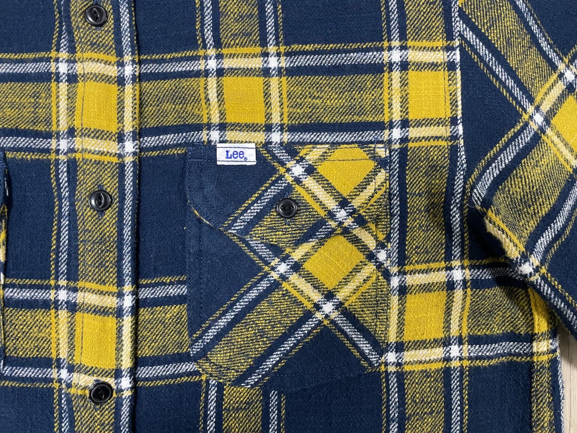 66) Lee 재팬 여성 체크 플란넬 워크셔츠(RRL&리바이스&폴로) 상품이미지5