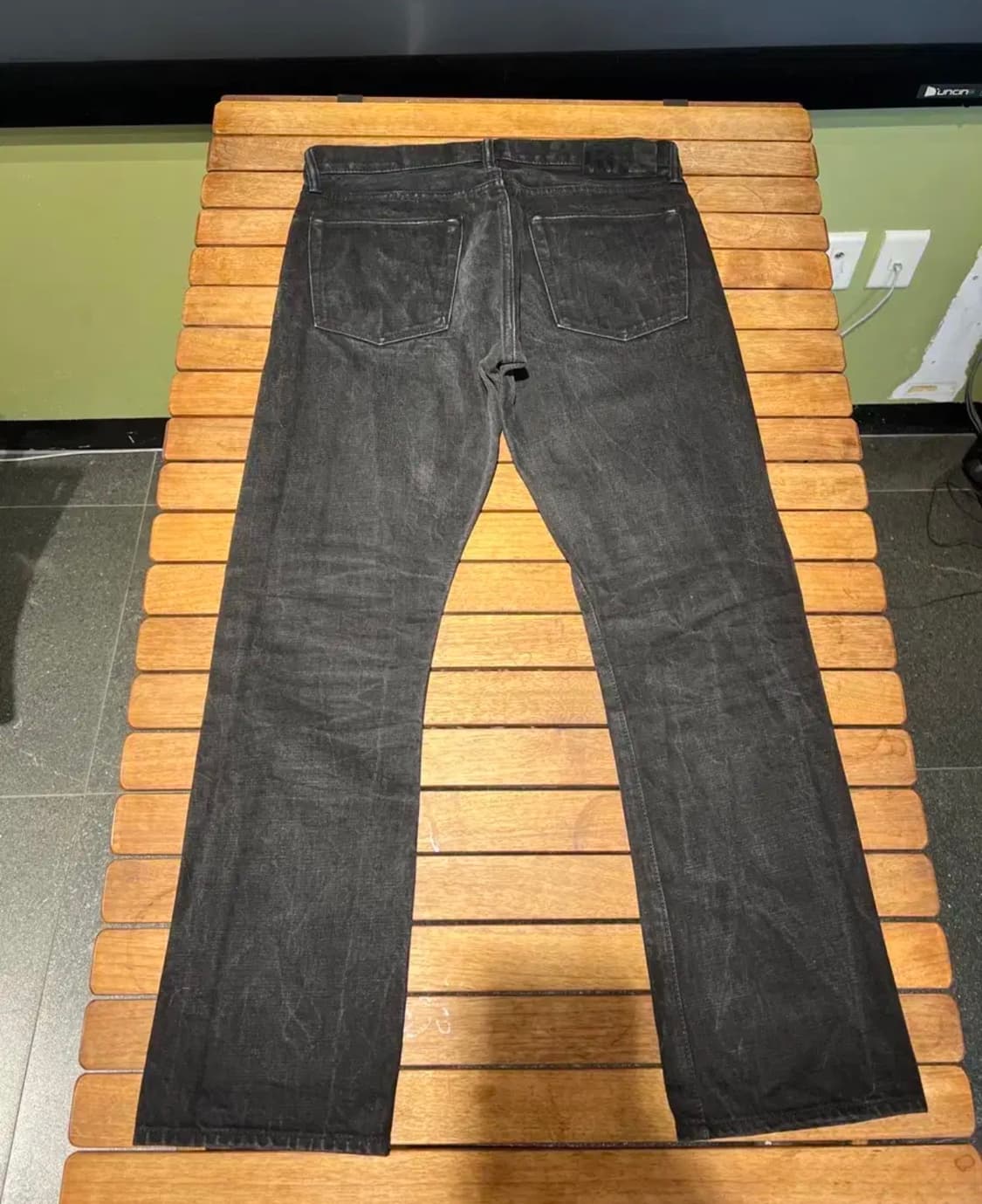 RRL 더블알엘 블랙 셀비지 슬림핏 32/32 상품이미지5