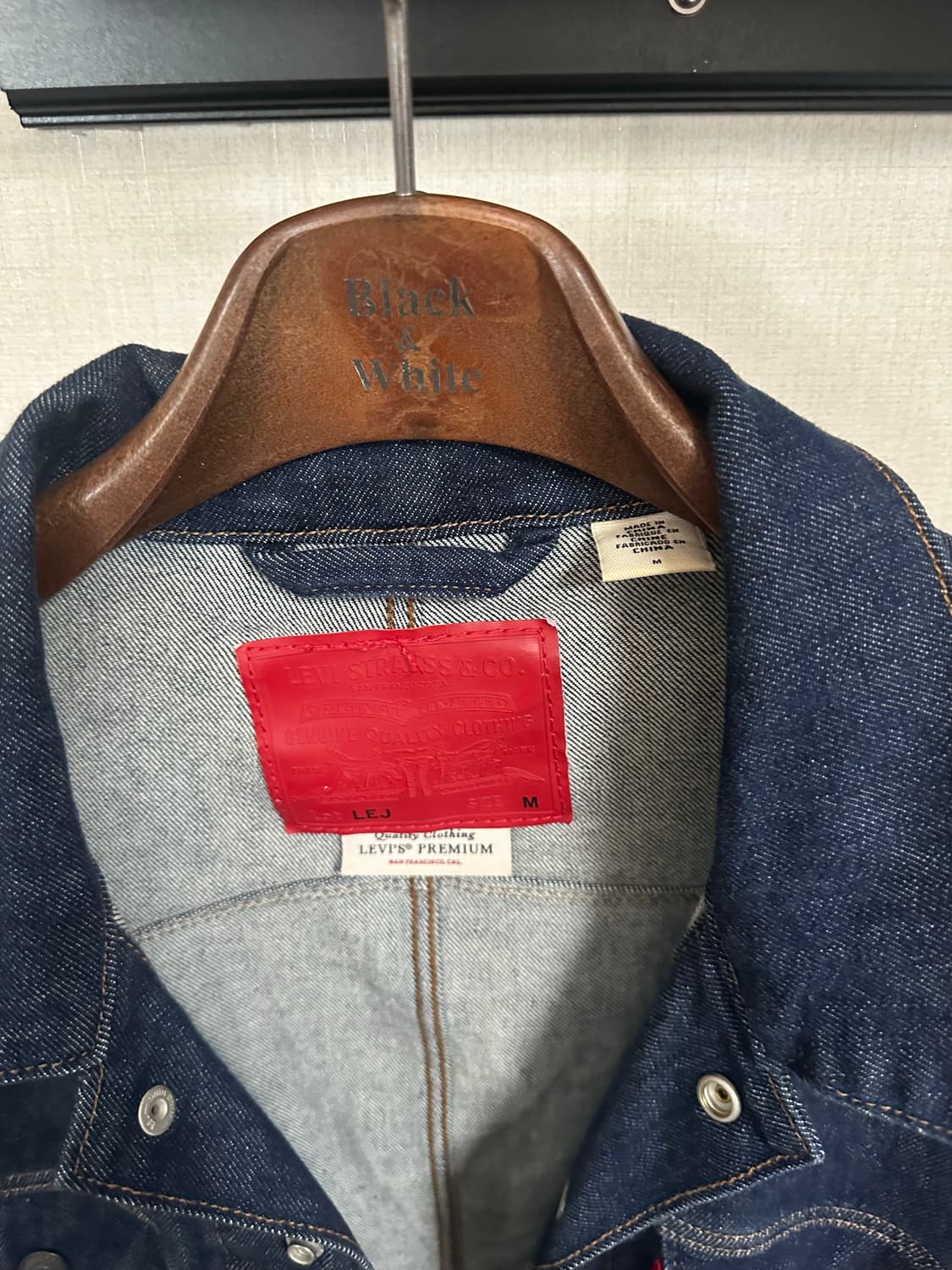 리바이스 데님 트러커 자켓 청자켓M(95-100) 상품이미지3