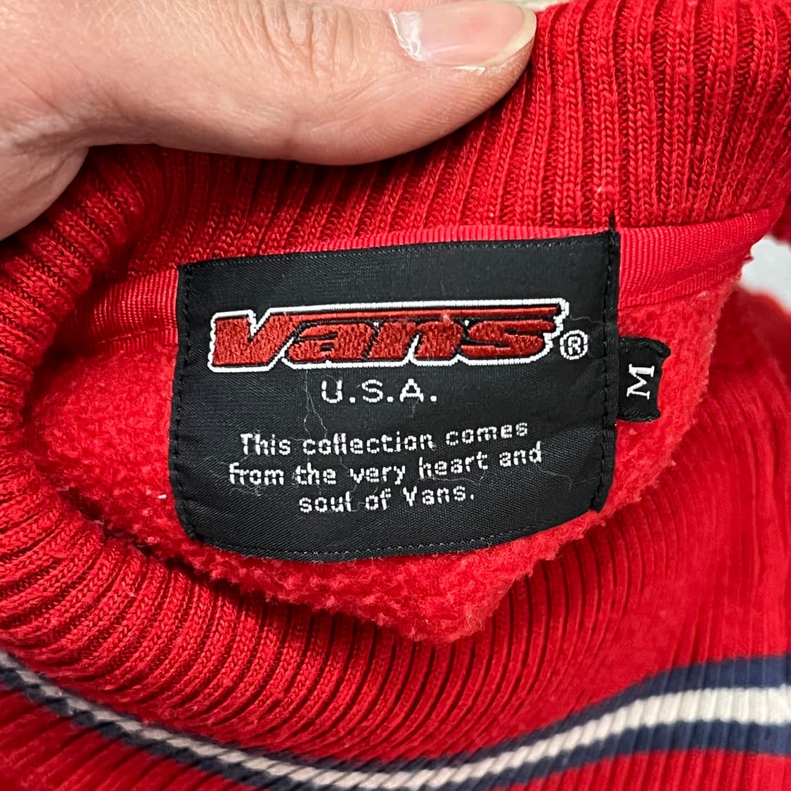  USA 올드 반스 플리스 블루종 y15907 상품이미지6