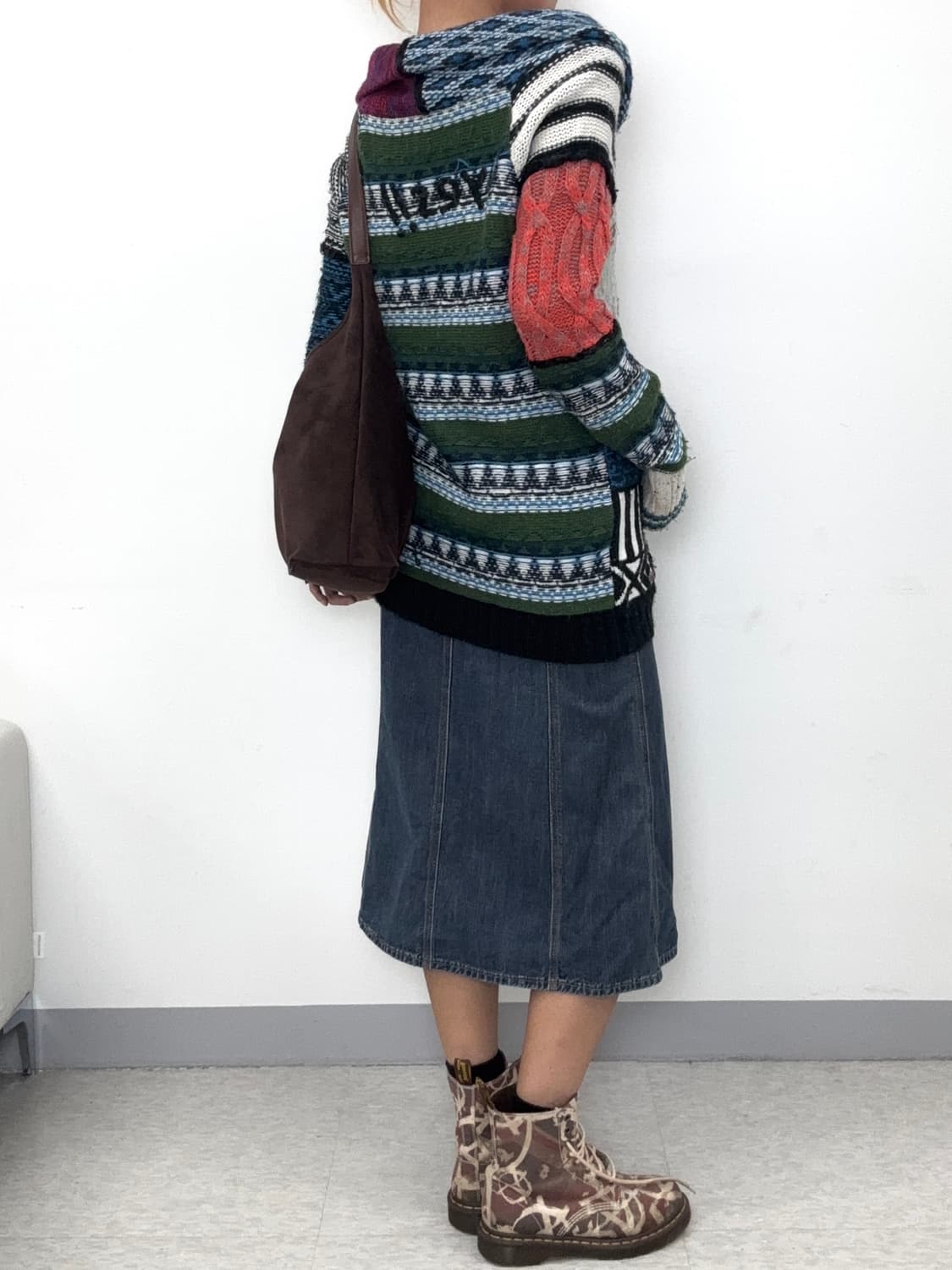 빈티지 데님 스커트 상품이미지3