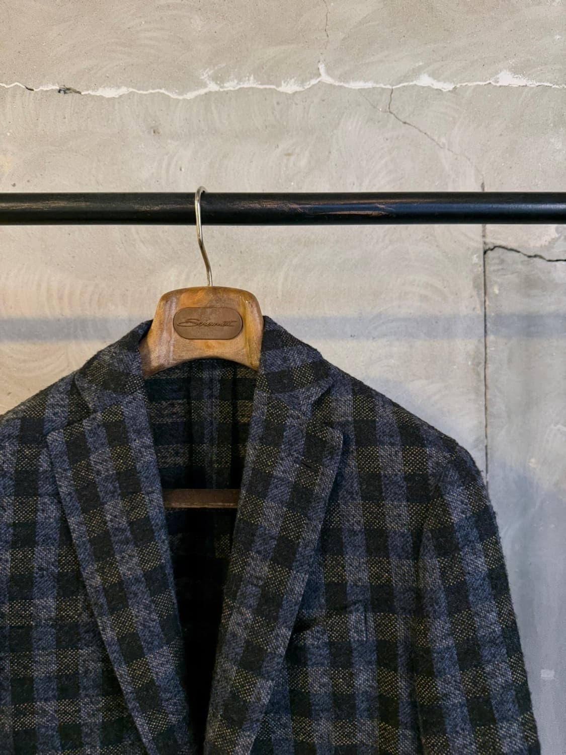 가브리엘 파시니 트위드 은장 자켓 95 상품이미지9