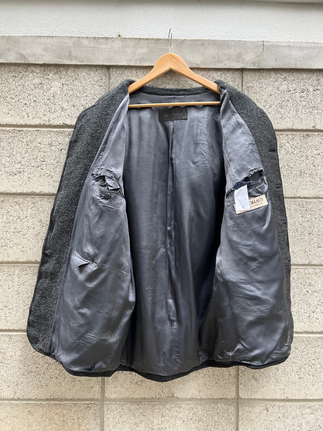 VINTAGE LANDHAUS BOILED WOOL 빈티지보일드울자켓 상품이미지3