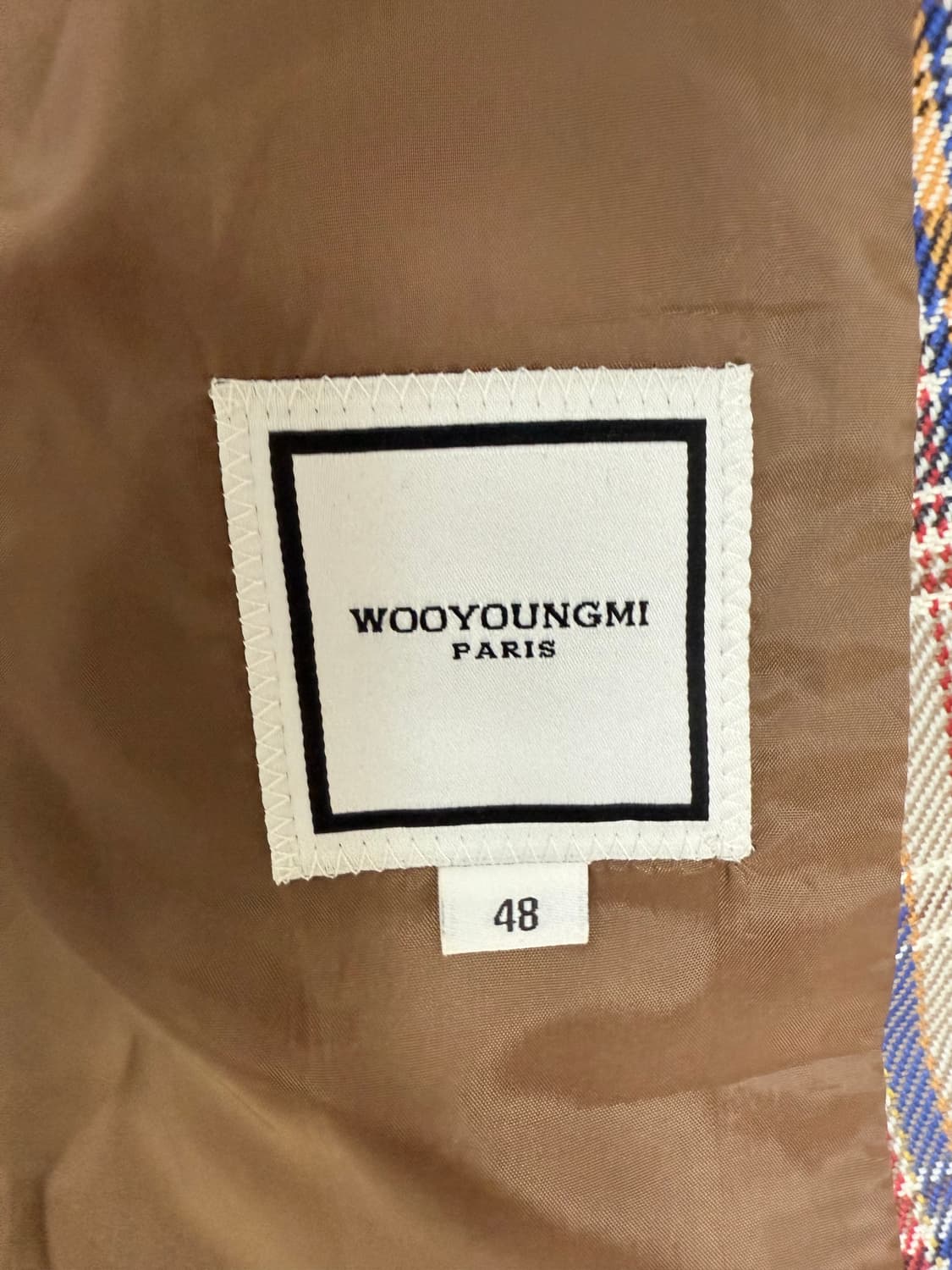 (한정판 새상품급) 우영미 컬렉션 더블 셋업 자켓(48) 상품이미지4