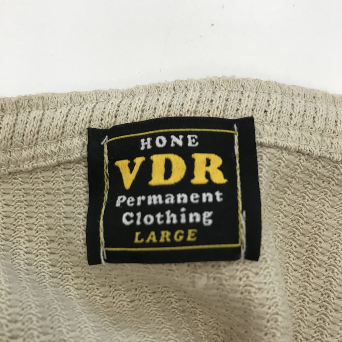 VDR 비디알 와플 헨리넥 긴팔 [L] 상품이미지5