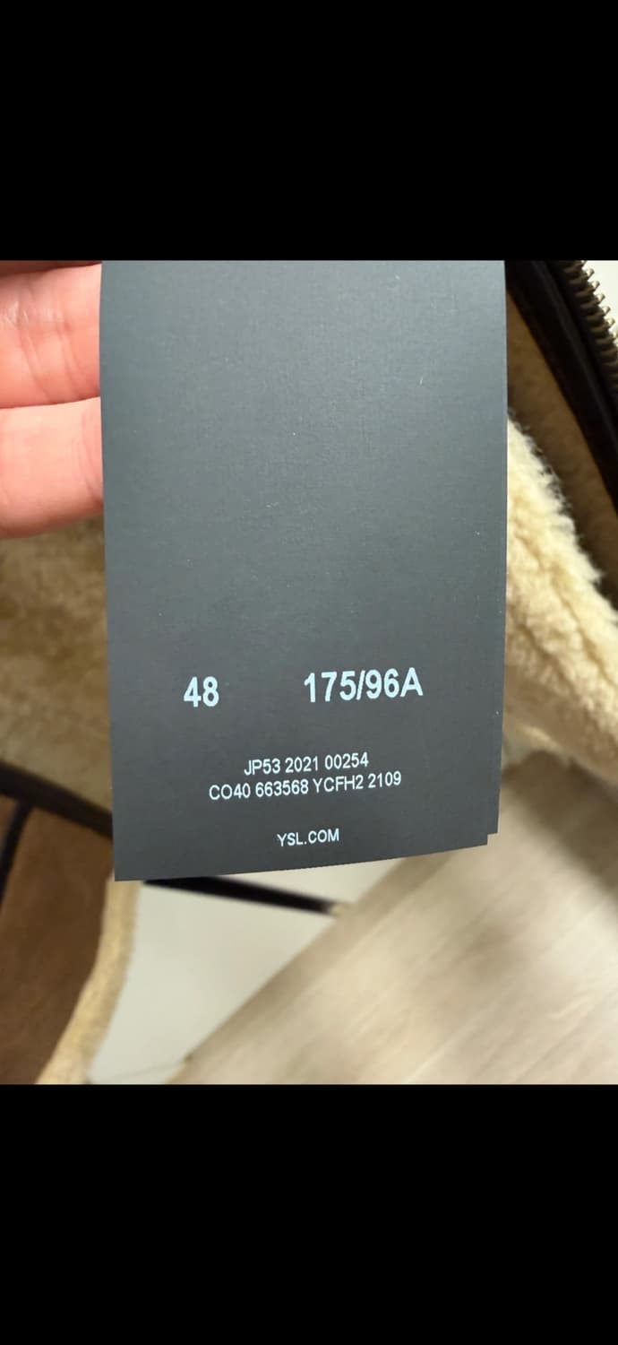 생로랑 남성 시어링 자켓 상품이미지8