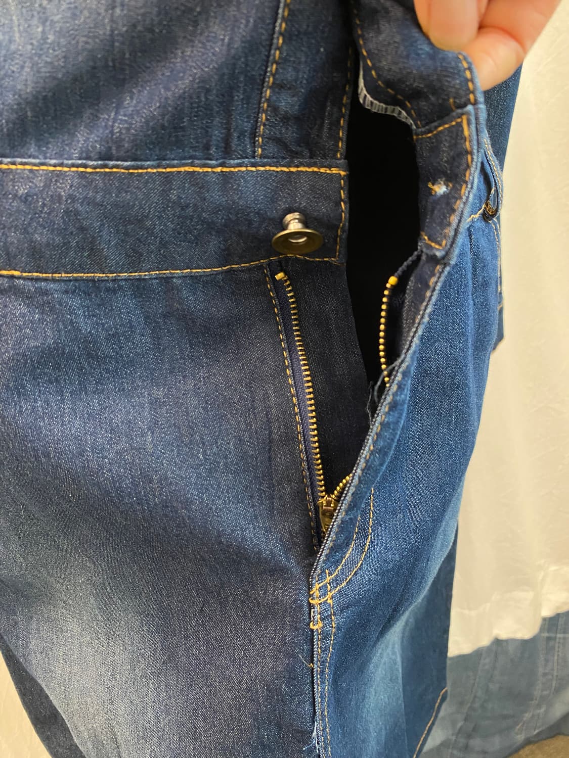 데님 원피스(M) 상품이미지8