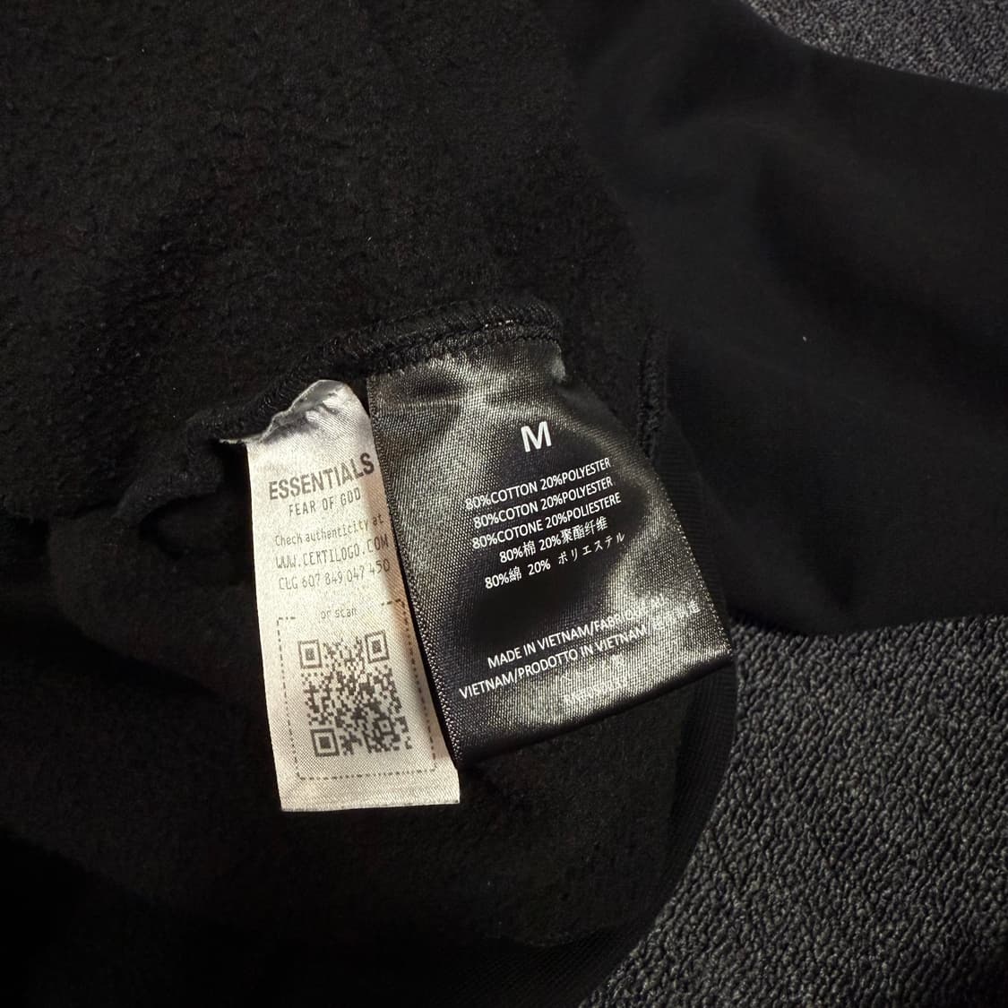 피어오브갓 에센셜 플리스 스테이트 후드 상품이미지8