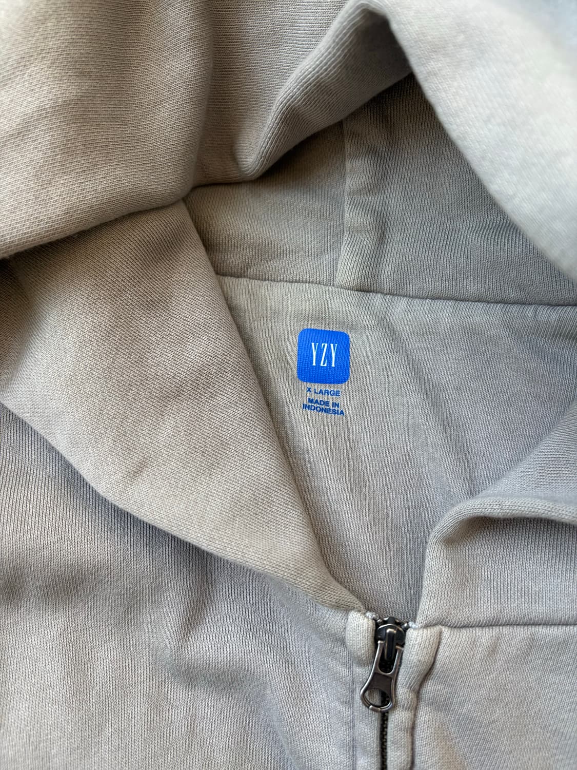 yeezy yzy 후드집업 그레이 XL 상품이미지2