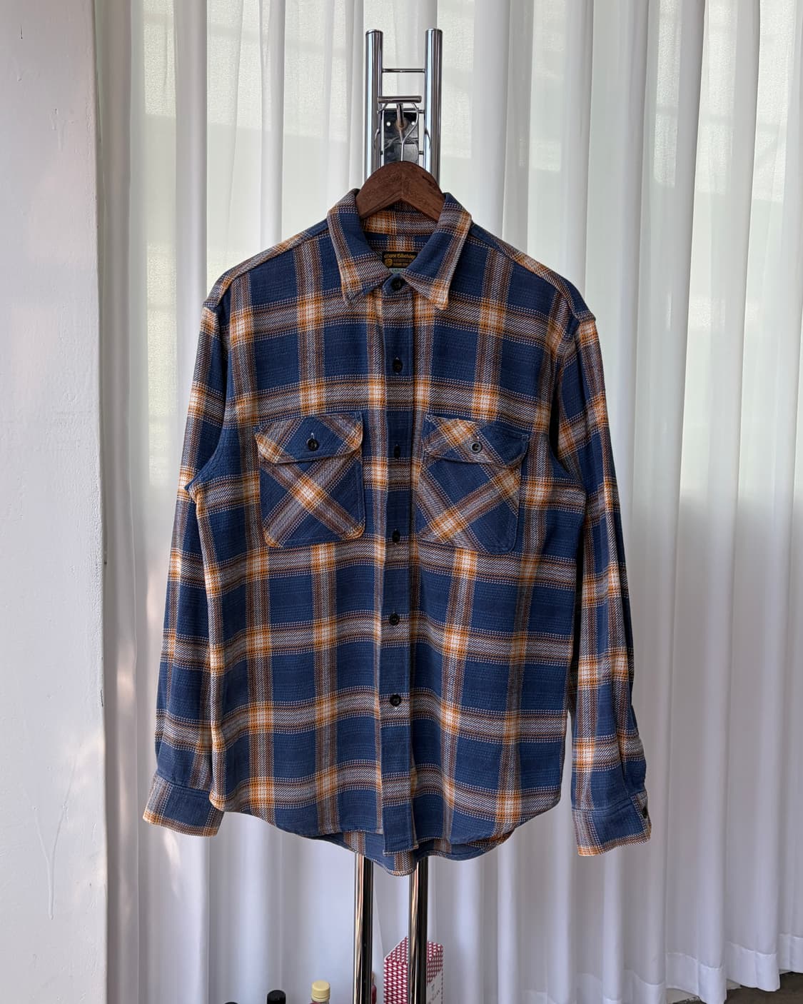 [L]슈가케인 Sugar Cane 플란넬 워크 셔츠  상품이미지4