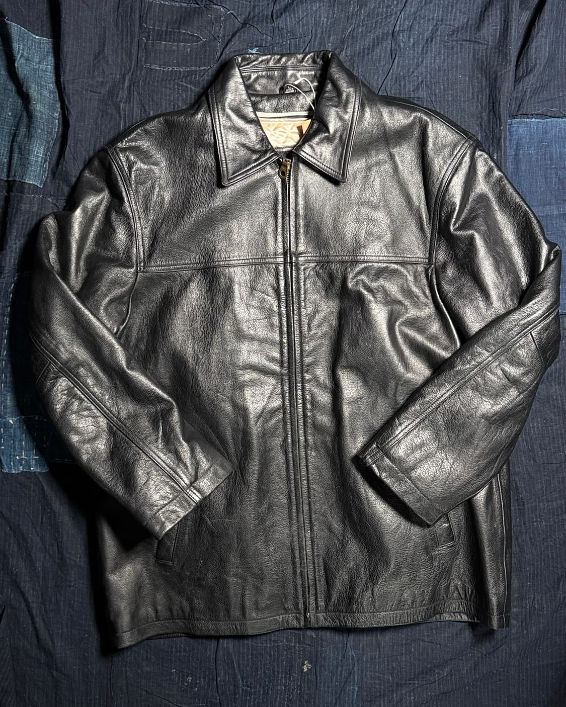 90-00‘s 찰스 클레인 카우하이드 카코트 L 상품이미지1