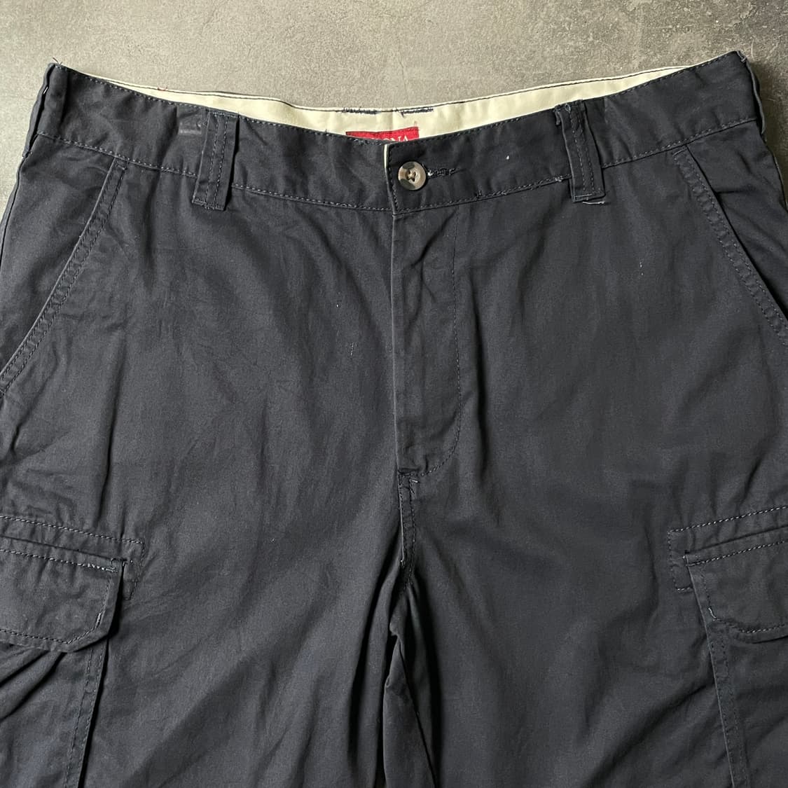 MERONA 빈티지 네이비 코튼 카고 하프 팬츠 A00683 상품이미지2