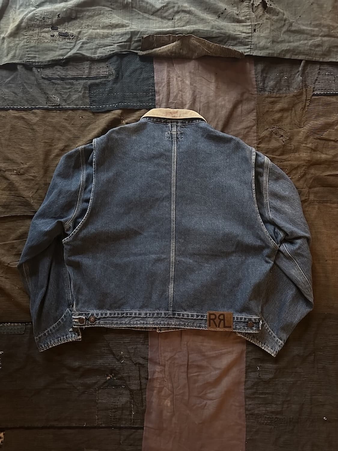 90s USA RRL Vintage Denim Jacket 상품이미지4
