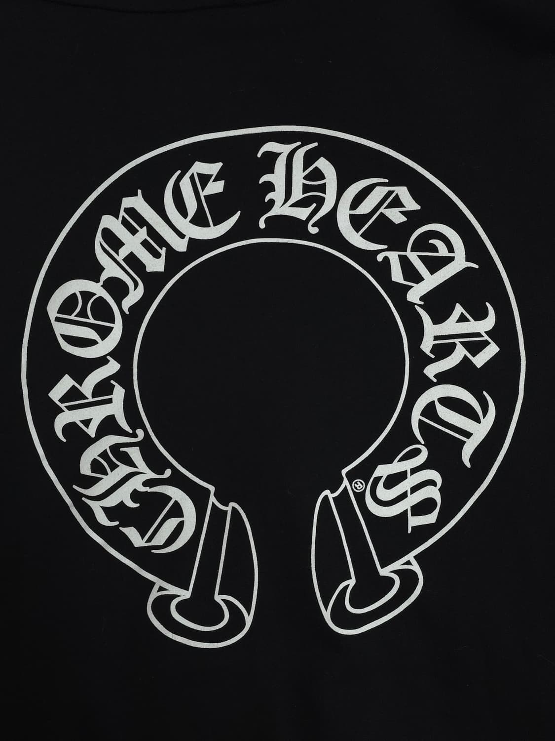 [M] 크롬하츠 홀스슈 플로랄 후드집업 블랙 상품이미지5