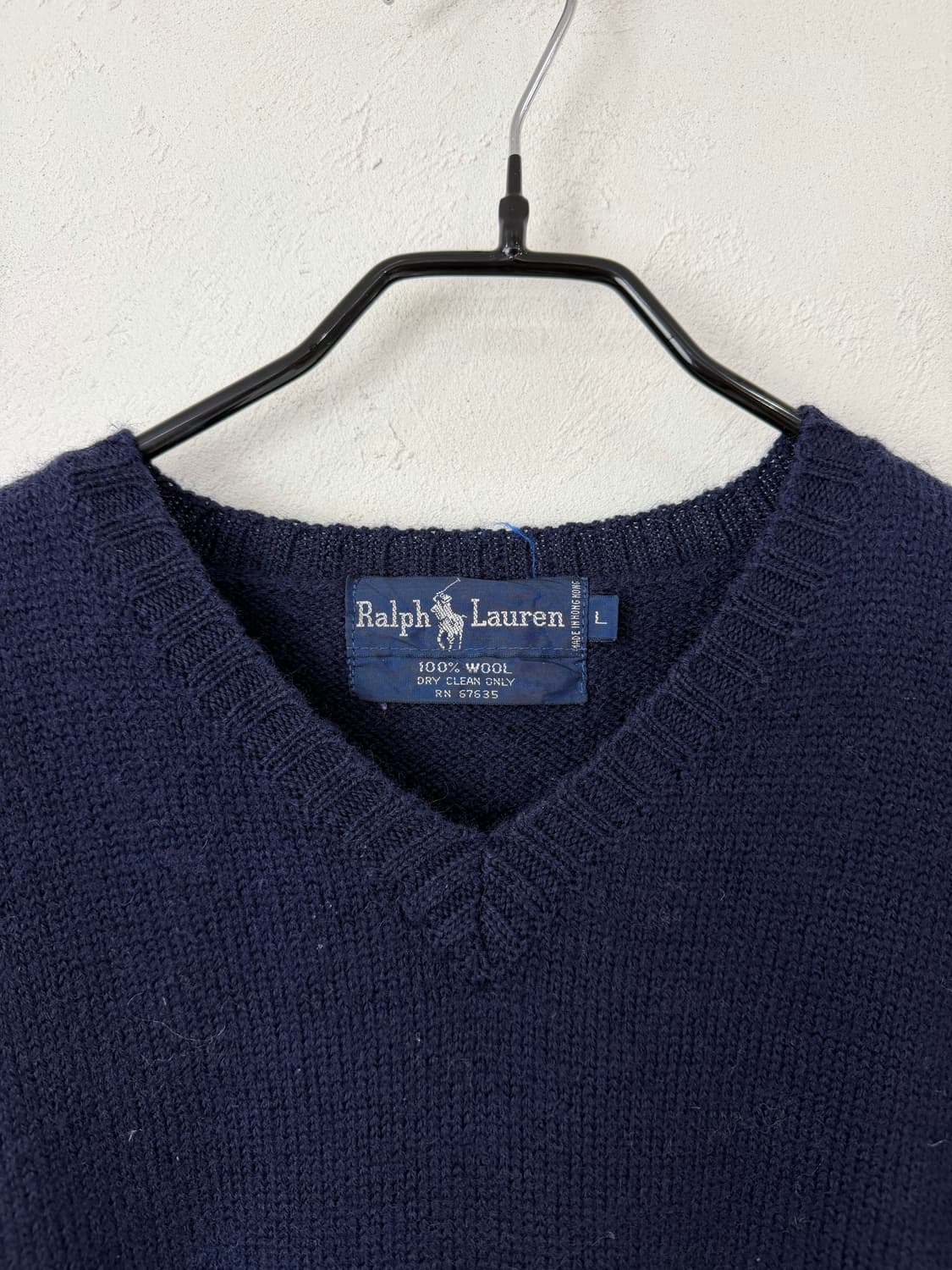 빈티지 랄프로렌 엘보우 패치 니트 상품이미지4