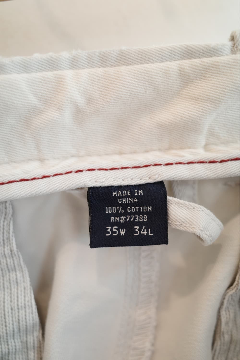 J.CREW 제이크루 코튼 치노팬츠 (35인치) 상품이미지5