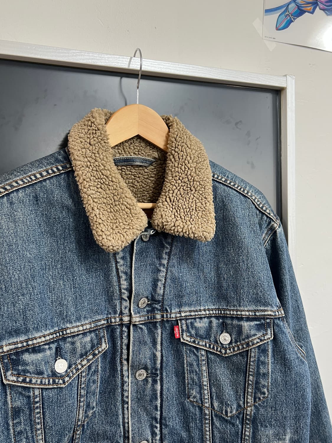 Levis 리바이스 쉐르파 스탠다드 트러커 자켓 상품이미지2