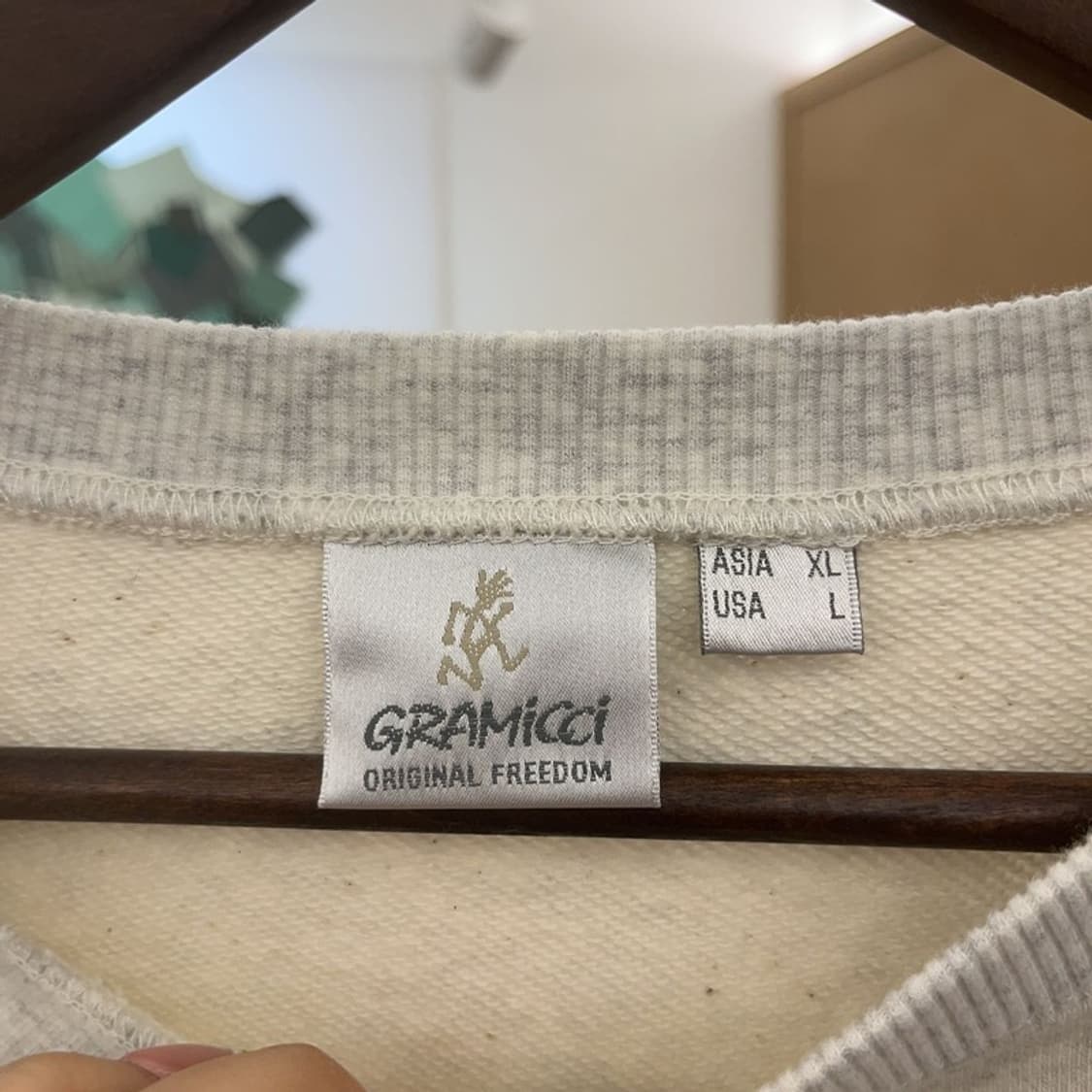 그라미치 모던 캐주얼 프리저브 잇 맨투맨 XL C09087 상품이미지5