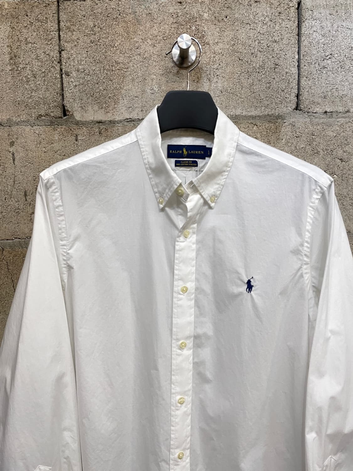 폴로 랄프로렌 코튼 화이트 셔츠  상품이미지2