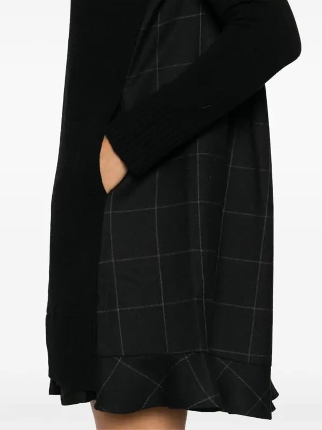 사카이 Sacai 윈도우페인 니트 미니 드레스 상품이미지10