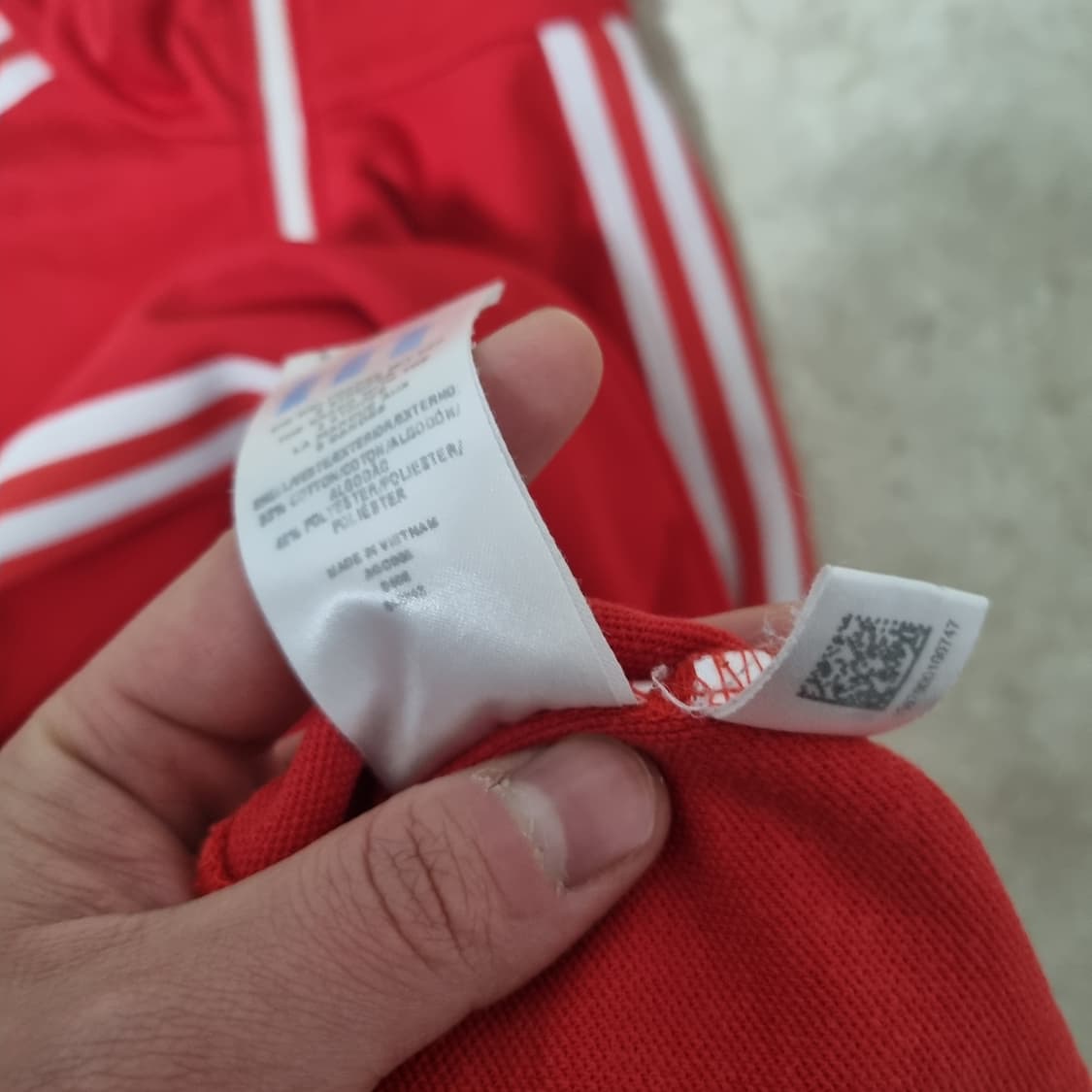 아디다스 오리지널 유로파 져지 레드 상품이미지4