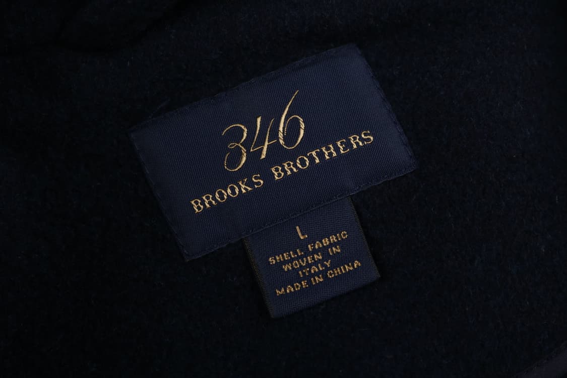 [L] 브룩스브라더스 울 더플코트 떡볶이 코트 (진네이비) 상품이미지7