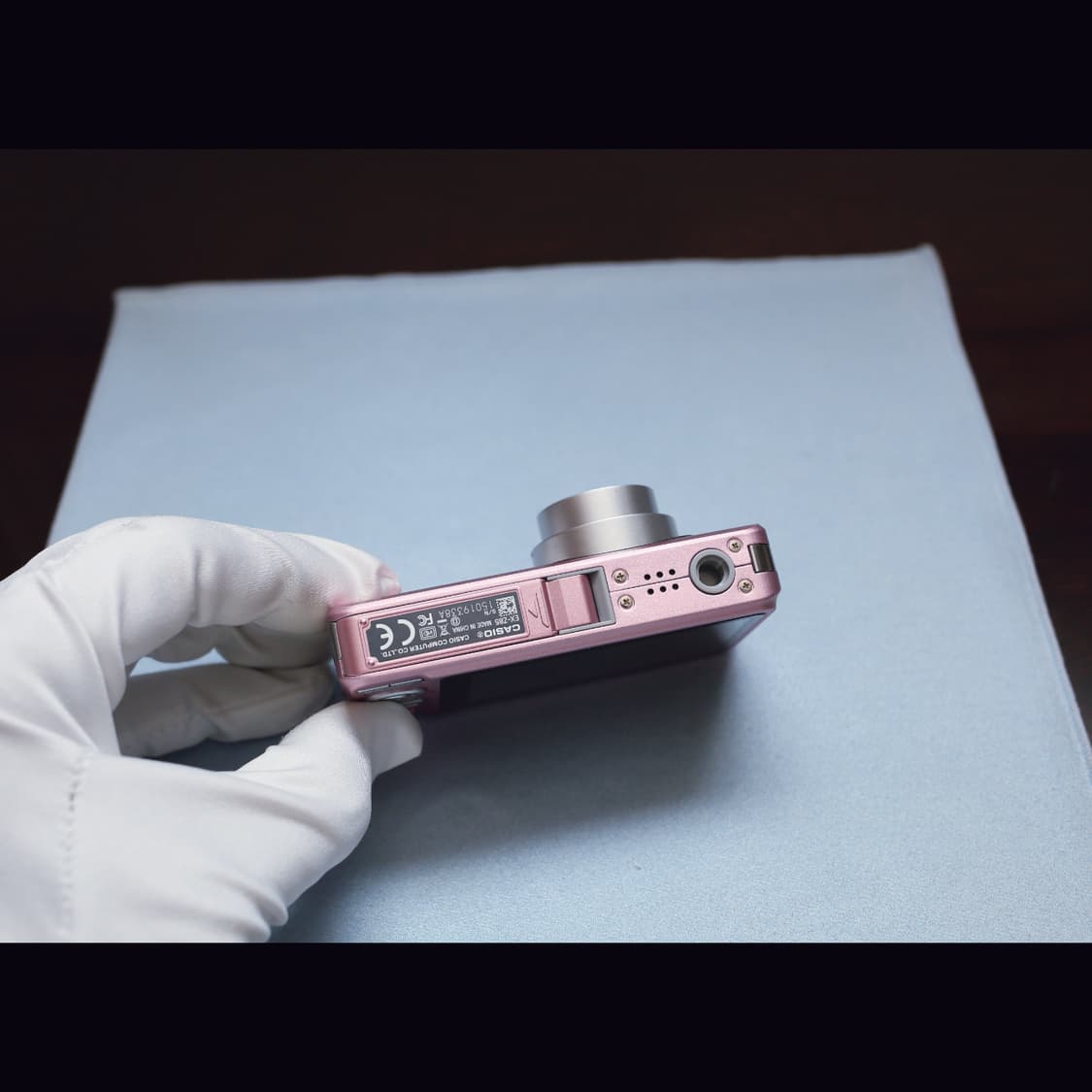 레어<준 민트급><프리지아> 카시오 Z85 핑크 빈티지 디카 상품이미지5