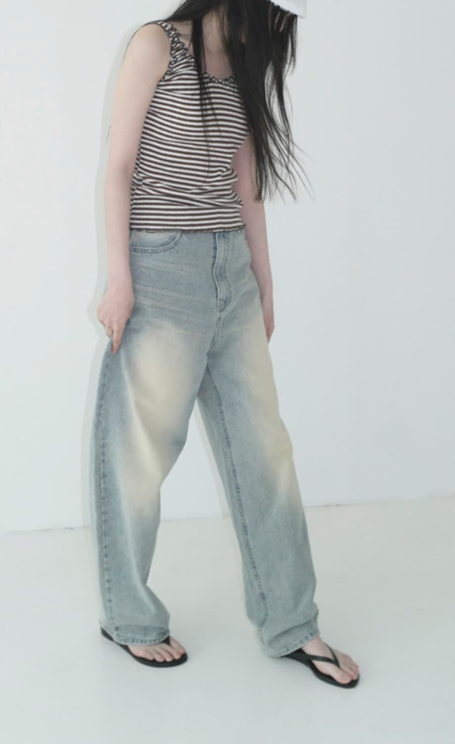 에프터먼데이 로아 LOA 애프터 워싱 진 L 상품이미지3