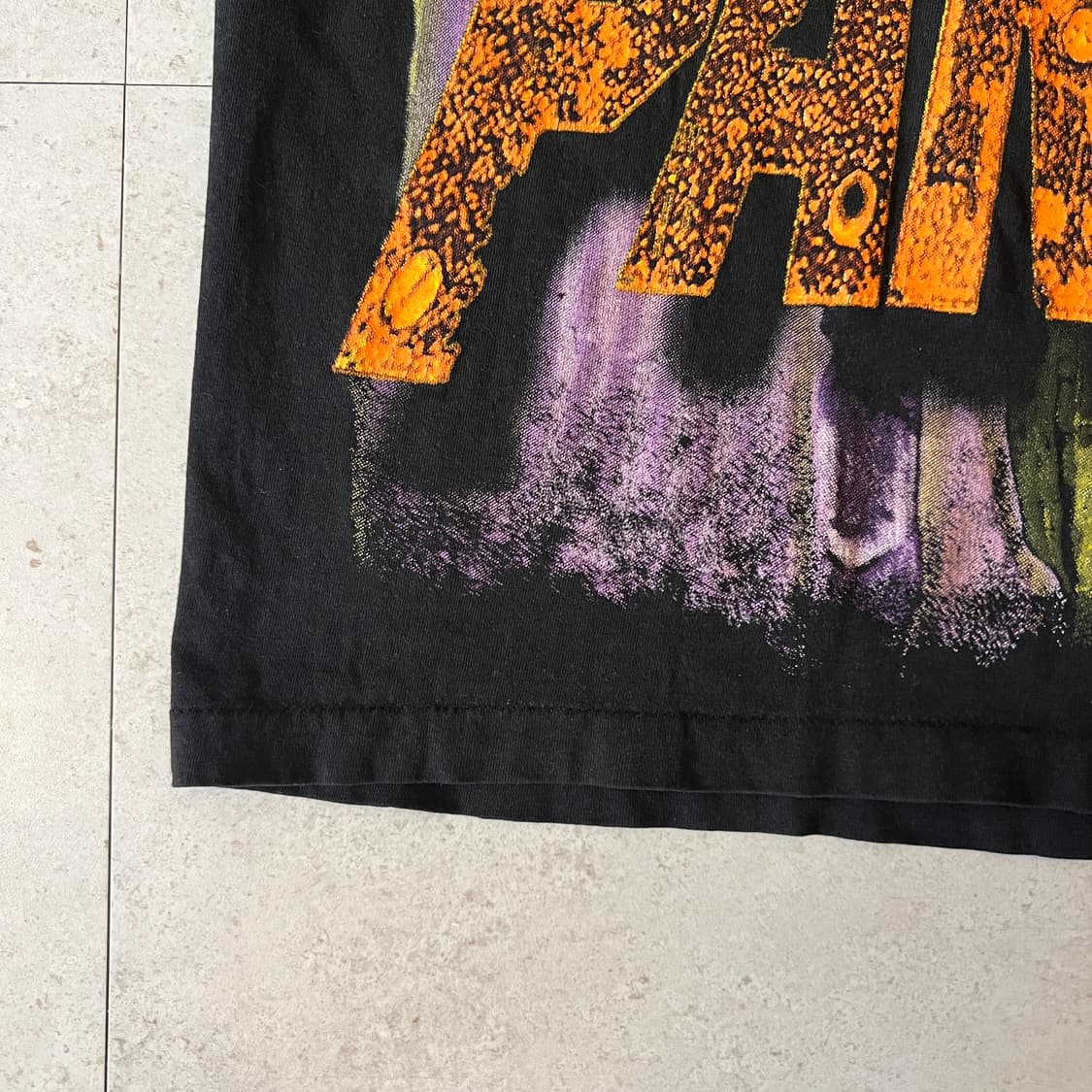 빈티지 90s Pantera 올오버프린트 티셔츠 상품이미지5