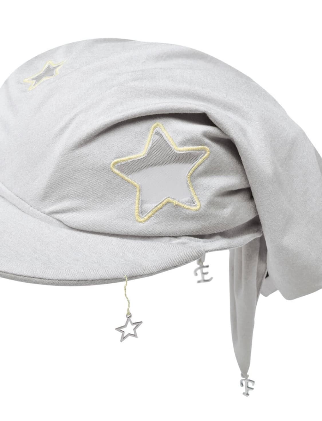 star&charms bandana cap (light grey) 상품이미지2