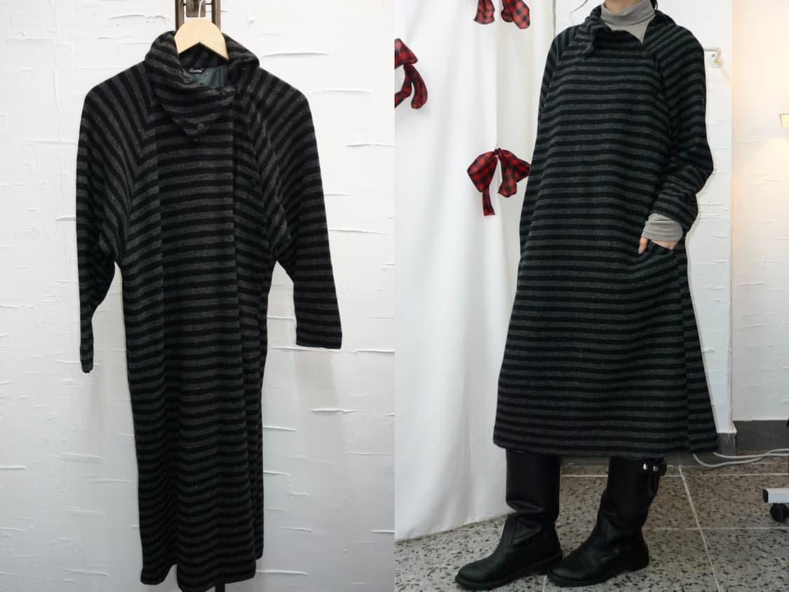 easy  stripe long dress 상품이미지1