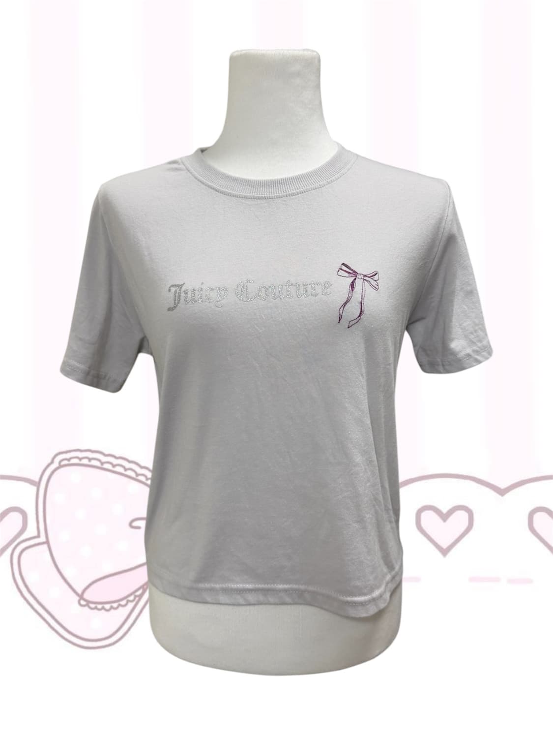 Juicy couture 쥬시 꾸뛰르 핀터깔 반팔 상품이미지1