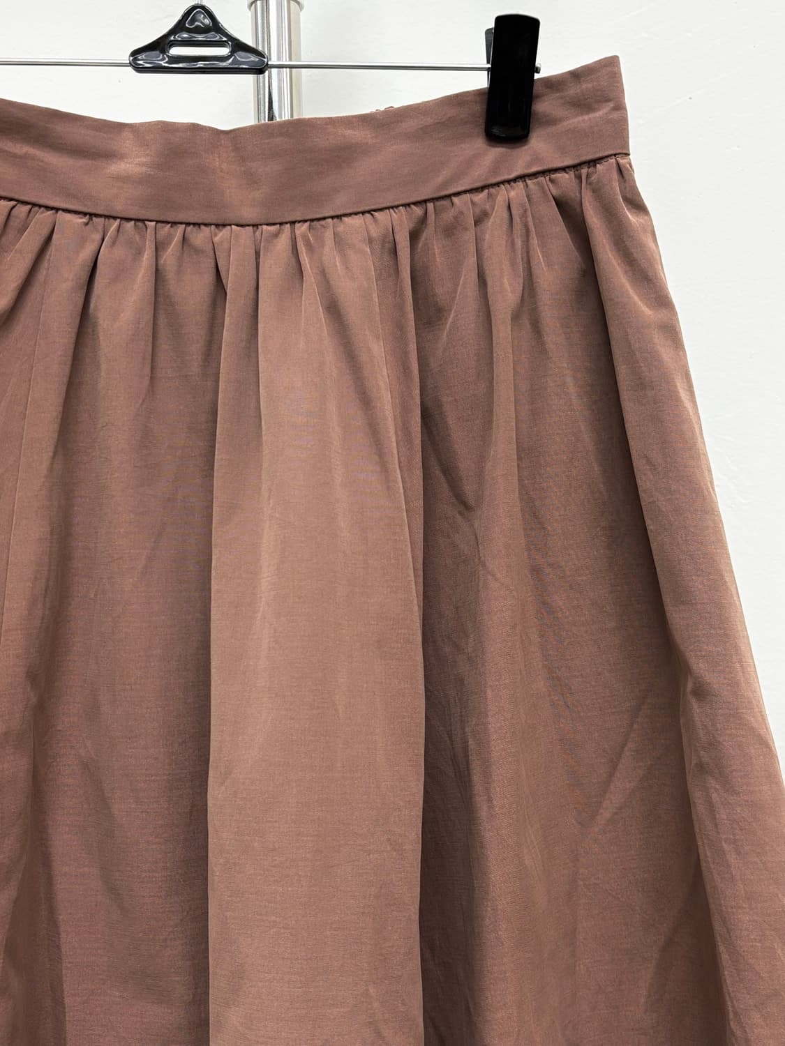빈티지 브라운 미디 스커트 상품이미지5
