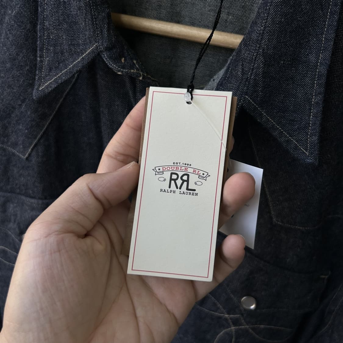 14915 - RRL 웨스턴 데님 셔츠 상품이미지3