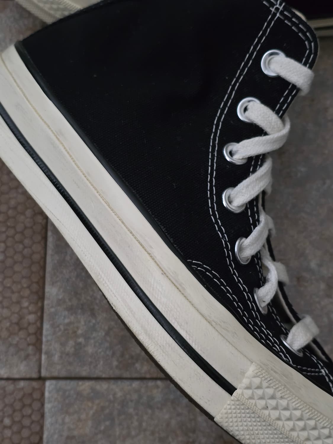 (235)컨버스 척 70 클래식 블랙 하이 상품이미지8