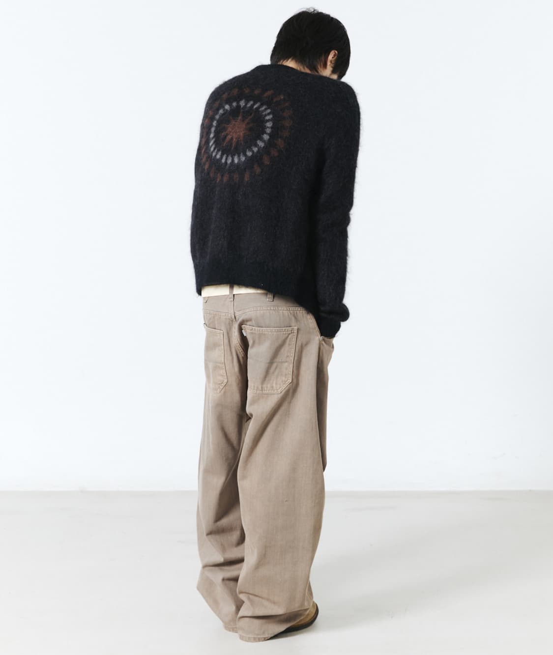 해칭룸 모헤어 가디건 블랙 상품이미지4