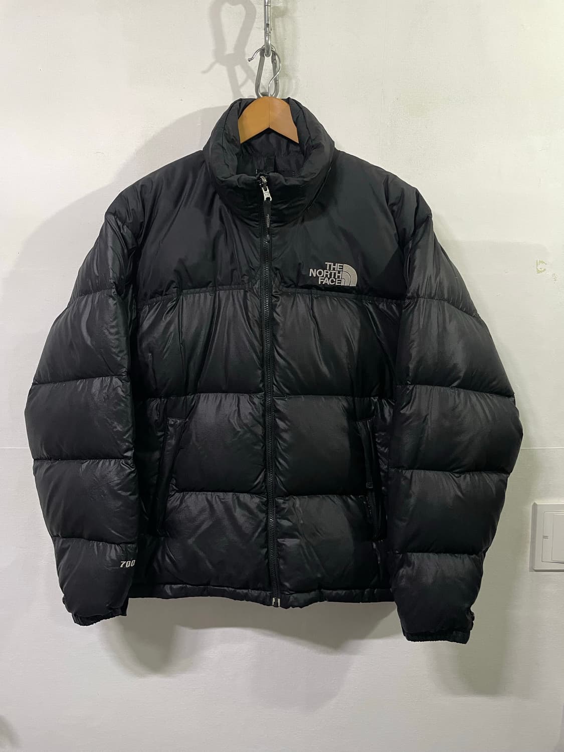 노스페이스 눕시 패딩 점퍼 블랙 넉넉100 상품이미지1