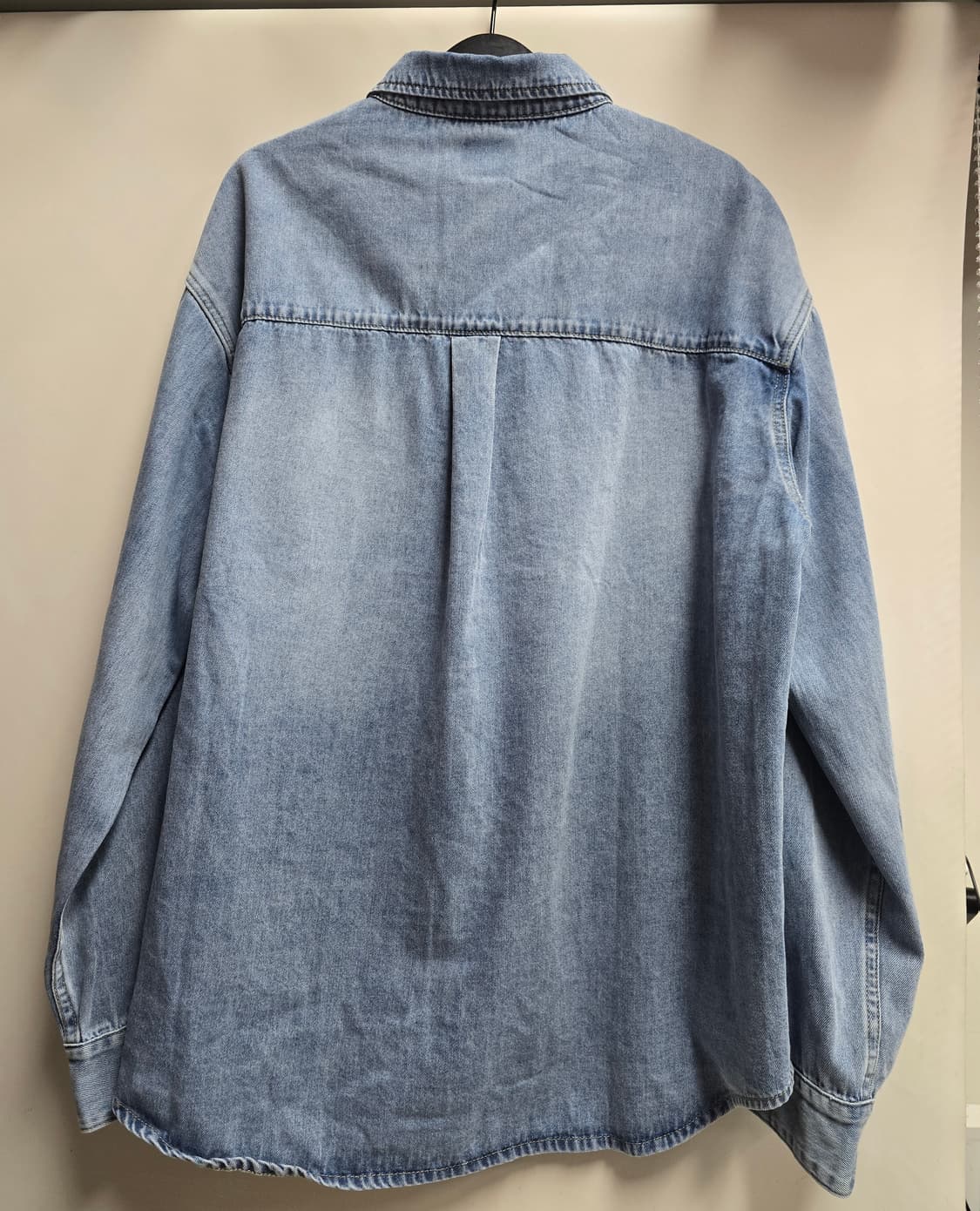 새상품)빅사이즈 데님 셔츠 3XL 상품이미지2