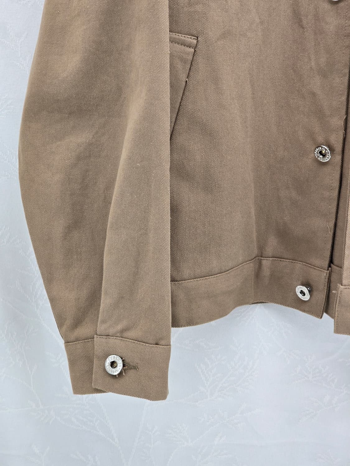 ReBorn 카키색 면 자켓 상품이미지6