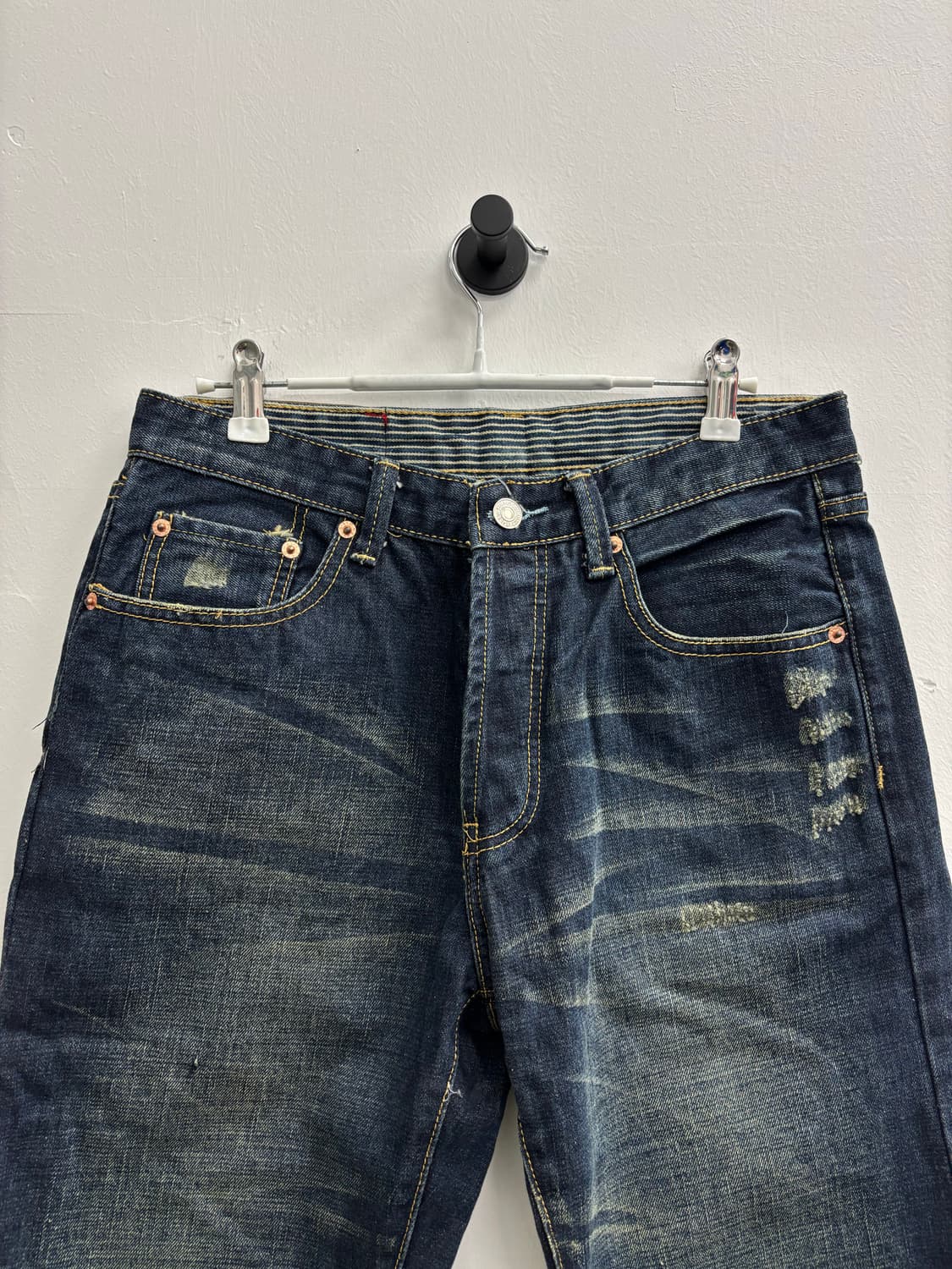 리바이스(Levi's) 빈티지 501 인디고 커스텀 데님 상품이미지2