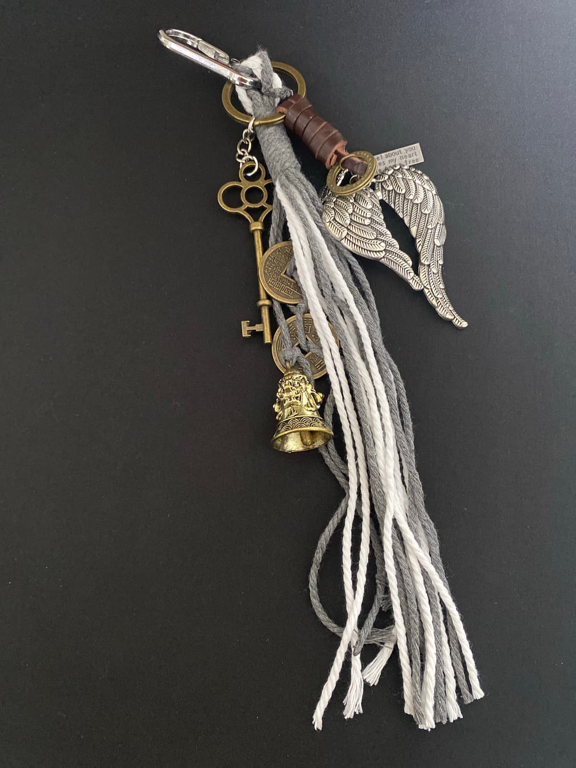 빈티지 엔젤윙 키링 상품이미지2