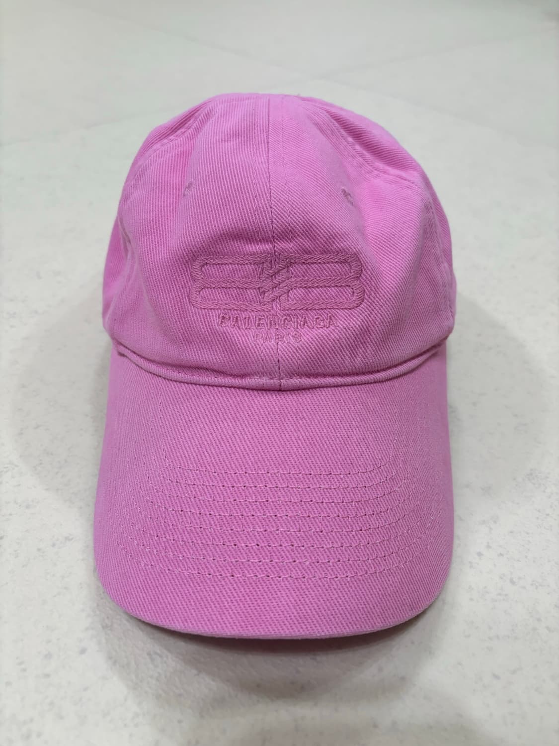 [L, 59] 발렌시아가 BB Paris 핑크 볼캡 상품이미지1