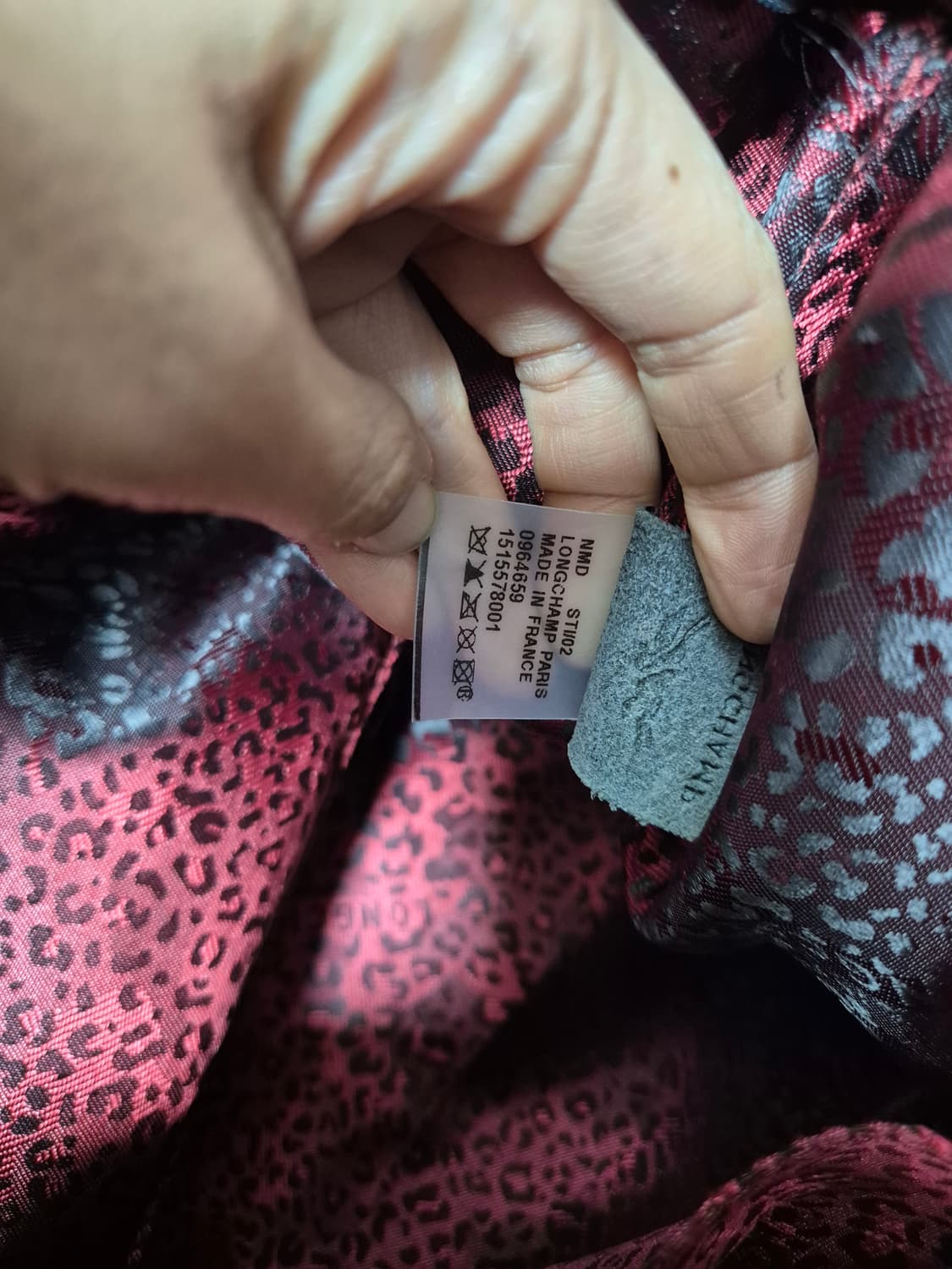 (정품) 롱샴 르플리아쥬 블랙 토트백  크로스백 상품이미지10