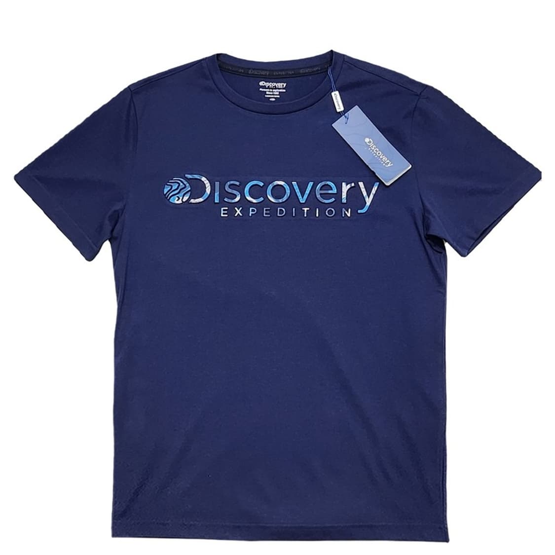 새상품 DISCOVERY EXPEDITION 네이비 반팔 100 상품이미지1