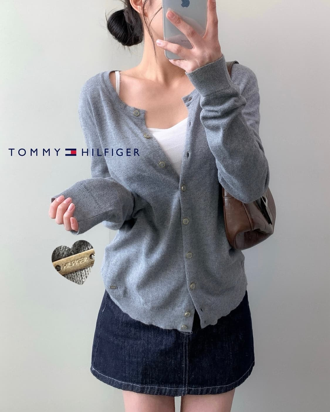 타미힐피거 가디건 상품이미지1