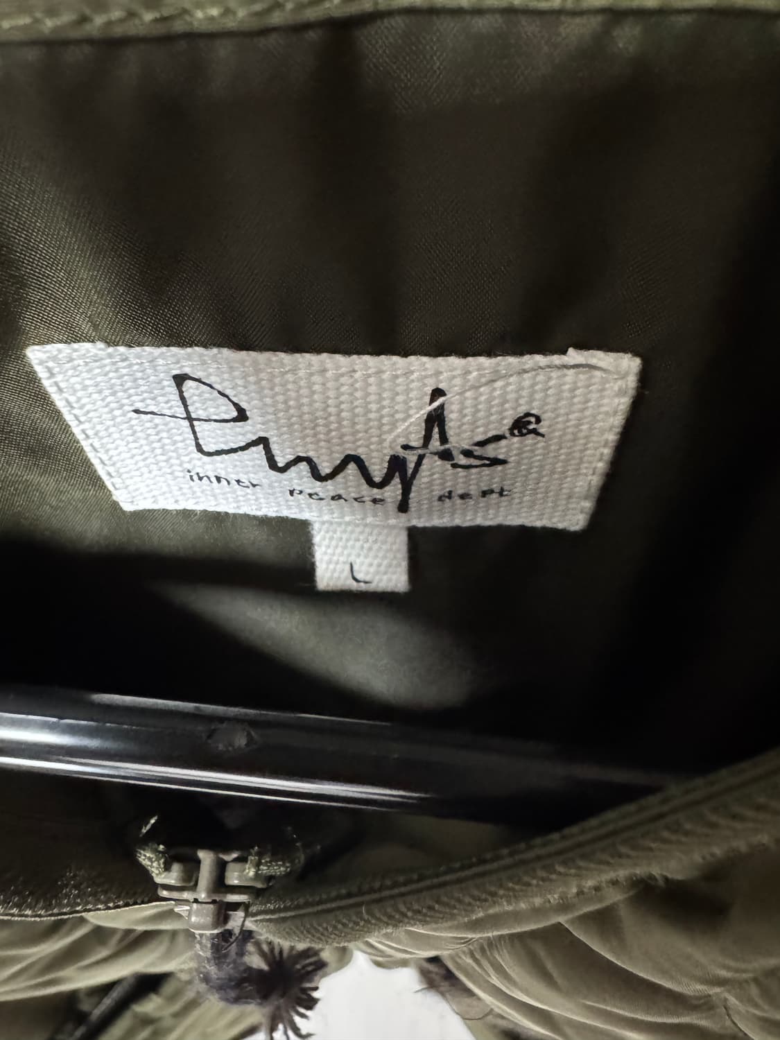 피지컬 디파트먼트 니트믹스 투웨이 포켓 퀼팅자켓 L 상품이미지3